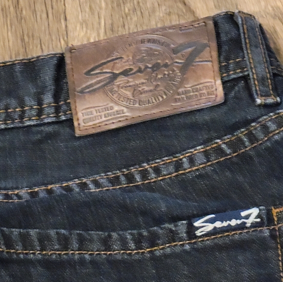 Men's Seven dark wash jeans - Picture 6 of 10